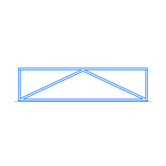 Furniture Coffee Tables Blu Dot Strut Coffee Table Rectangular Outline Icon Svg Set, Free Vectors File